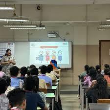 Instructor leading the investor awareness session