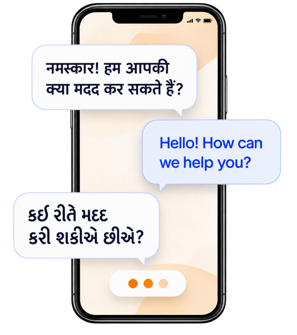 AI Marketing chat on phone